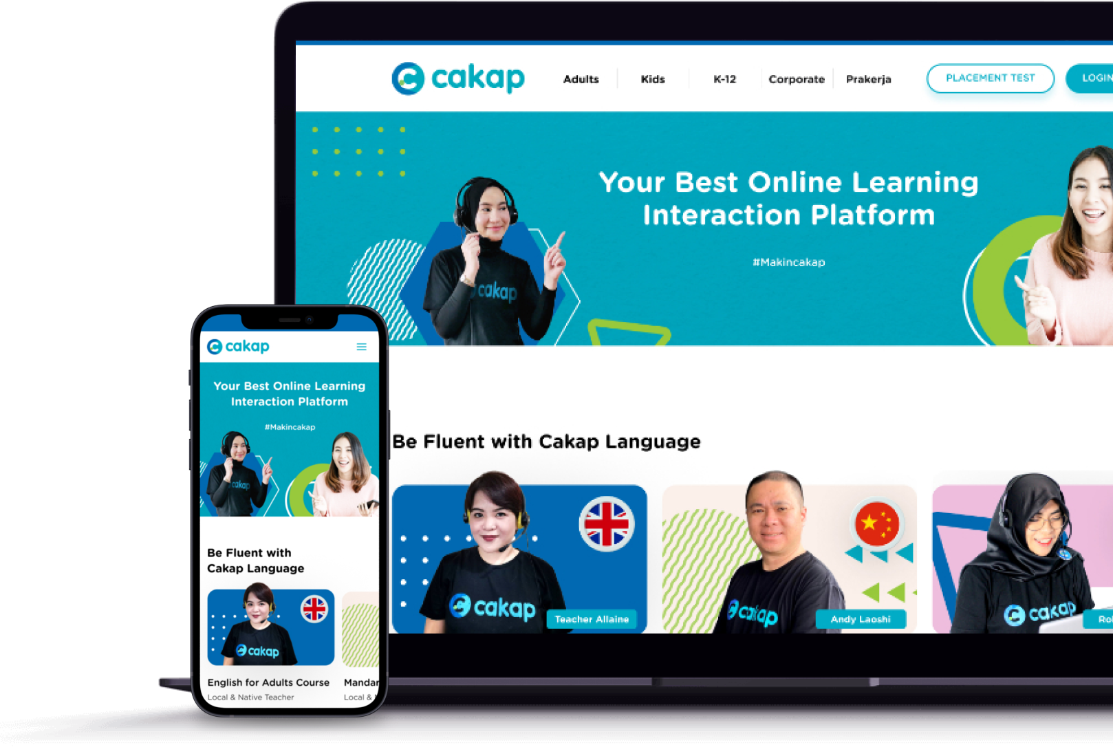Mengubah tampilan website CAKAP, meningkatkan kepercayaan pengguna